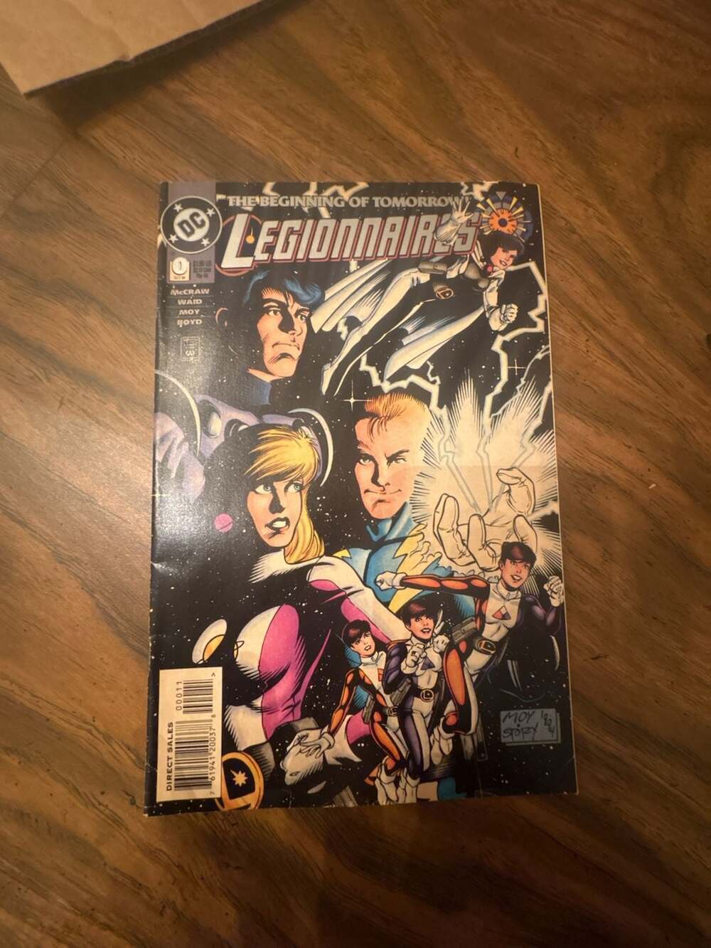 DC Comics Legionnaires #0 1994 Zero Hour Comic Book